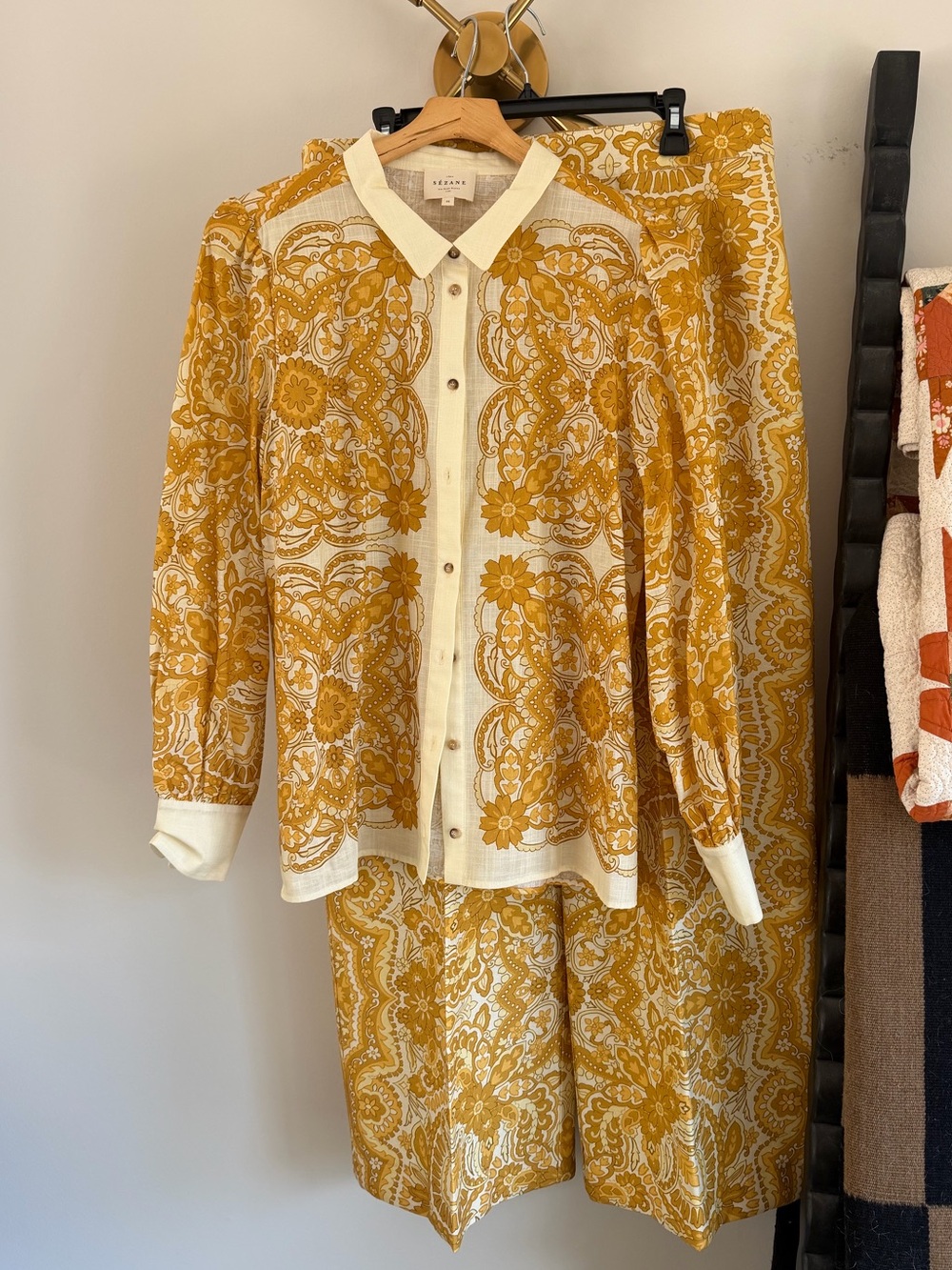 Sezane Cotton Blouse